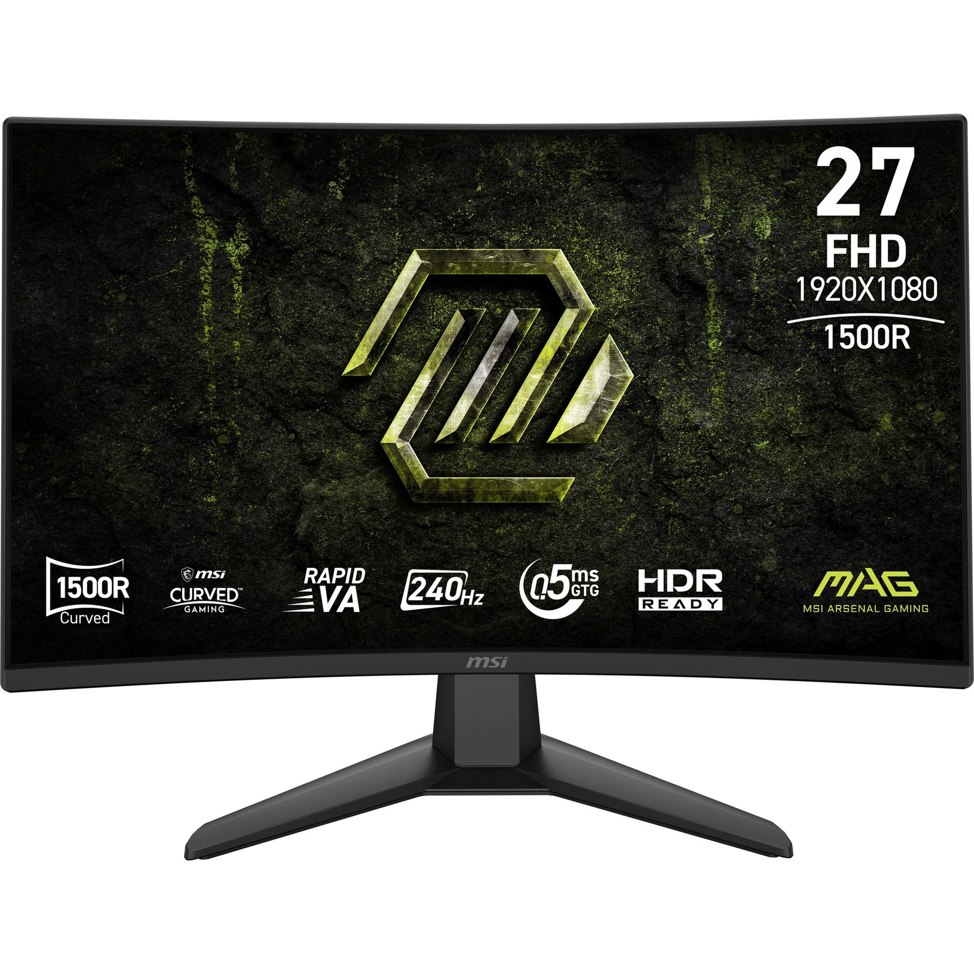 Moniteur MSI MAG 274CF X24 27" FHD VA 240Hz - Photo 1