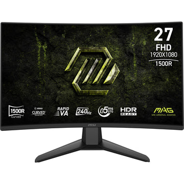 Moniteur MSI MAG 274CF X24 27" FHD VA 240Hz - Photo 1