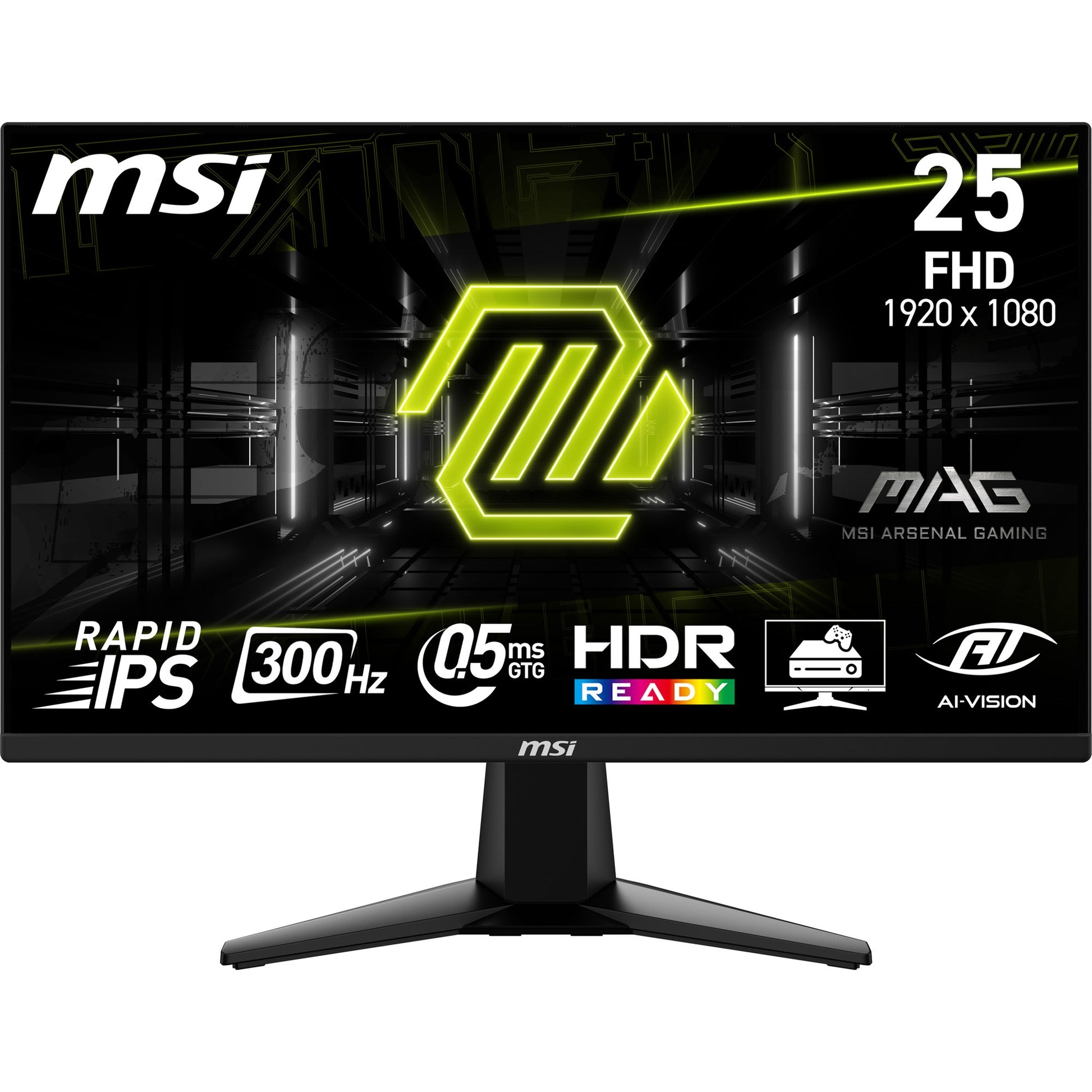 Moniteur MSI MAG 255XF 24.5" FHD IPS 300Hz - Photo 1