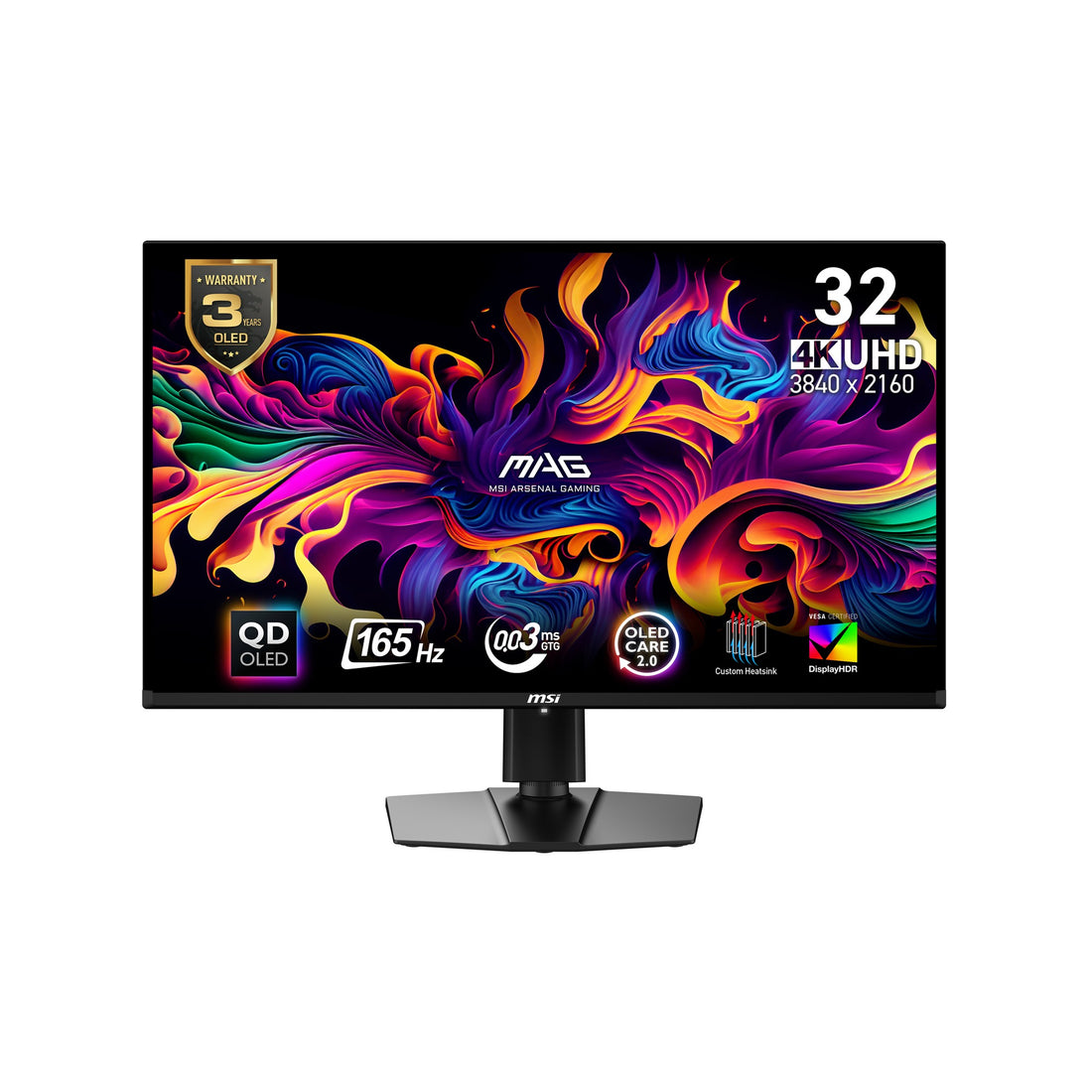 Moniteur MSI MAG 321UP QD 31.5" UHD OLED 165Hz - Photo 1