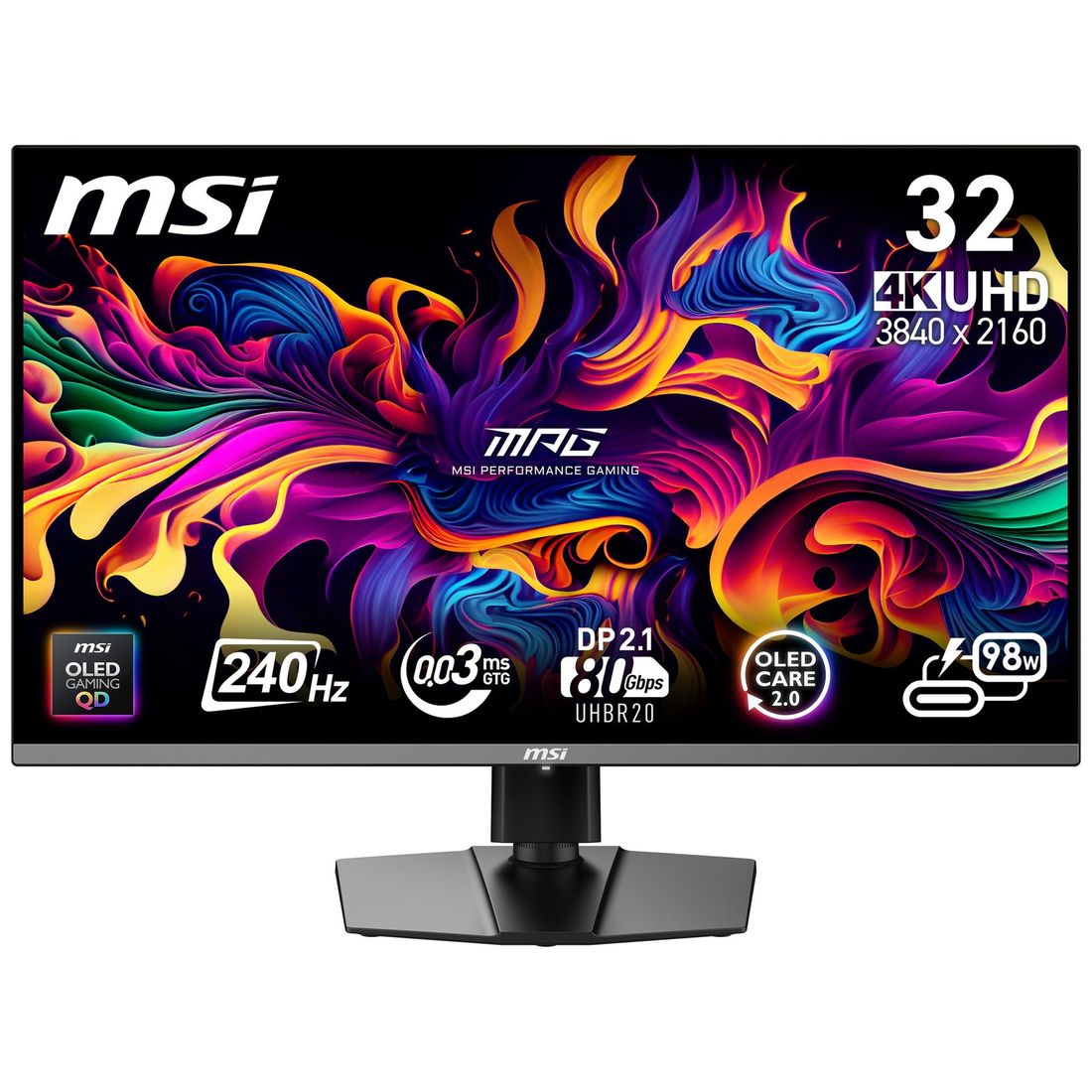 Moniteur MSI MPG 322URX QD- 31,5" 31.5" UHD OLED 240Hz - Photo 1