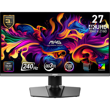 Moniteur MSI MAG 272UP QD- X24 26,5" 26.5" UHD OLED 240Hz - Photo 1