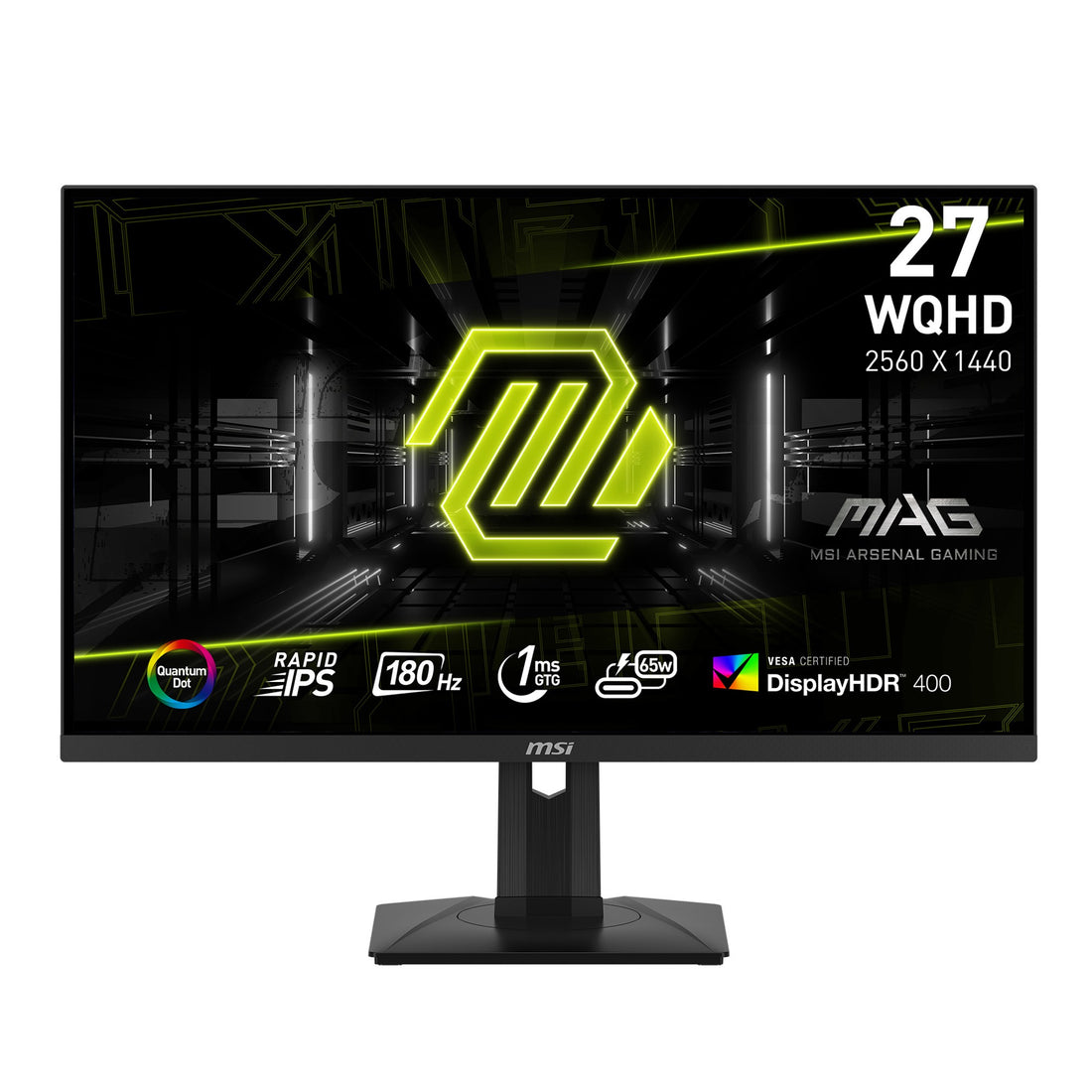Moniteur MSI MAG 274QRF QD E2 27" QHD IPS 180Hz - Photo 1
