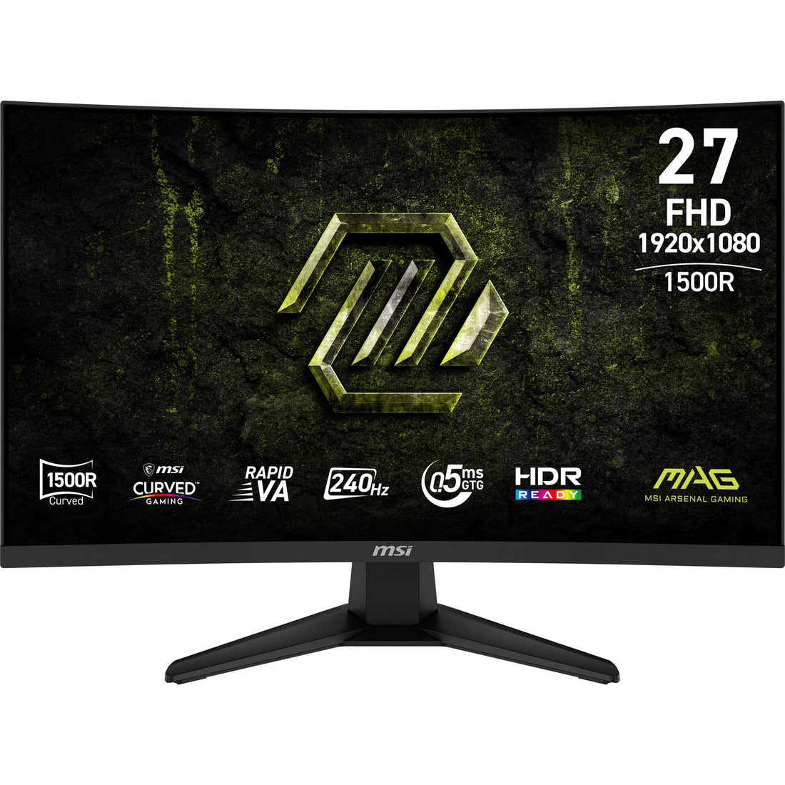 Moniteur MSI MAG 275CF X24 27" FHD VA 240Hz - Photo 1