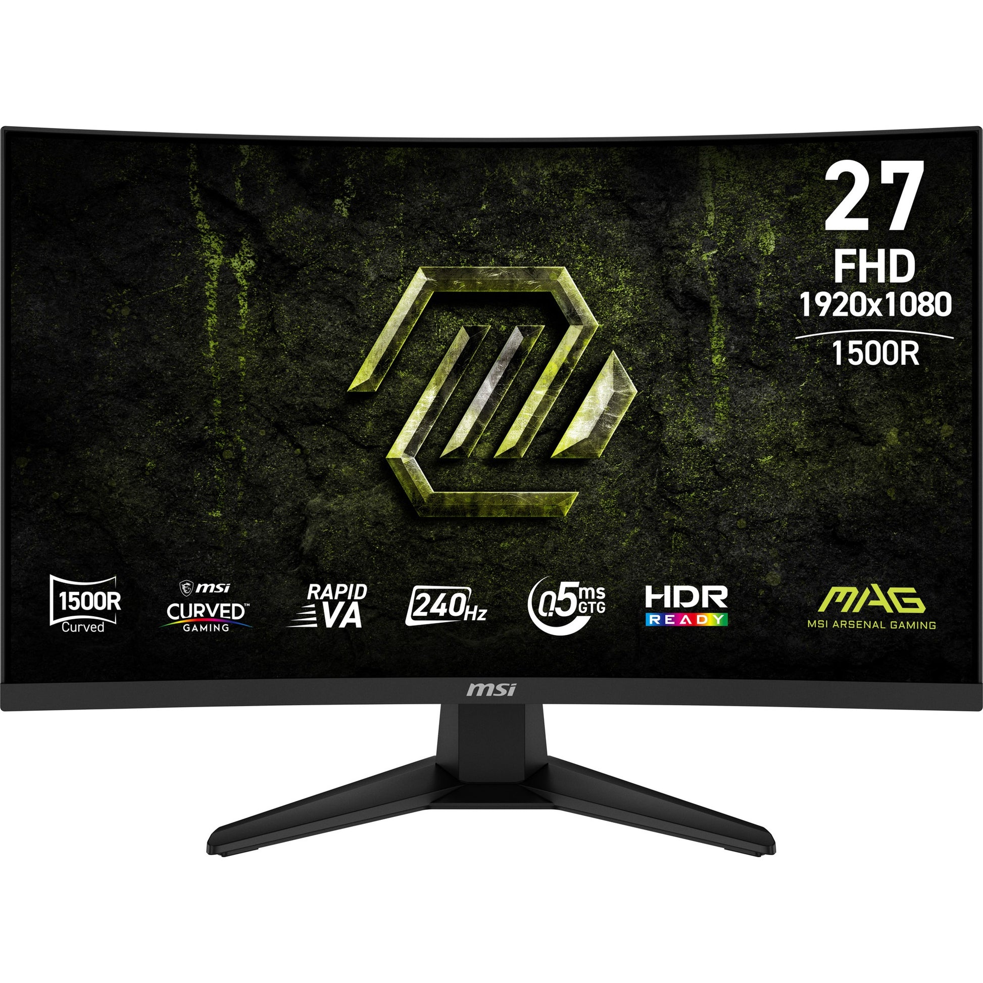 Moniteur MSI MAG 275CF X24 27" FHD VA 240Hz - Photo 1