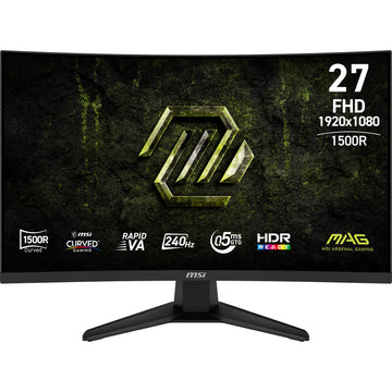 Moniteur MSI MAG 275CF X24 27" FHD VA 240Hz - Photo 1