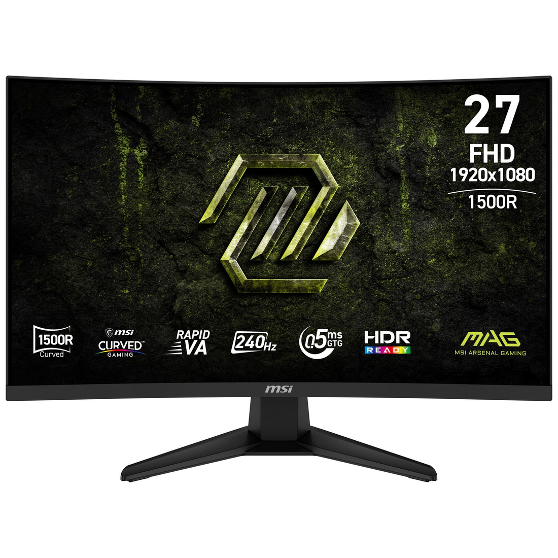 Moniteur MSI MAG 275CF X24 27" FHD VA 240Hz - Photo 1