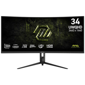 MSI MAG 342CQRF E20 34" 0.5ms Fast VA 200 Hz Curved - image 1