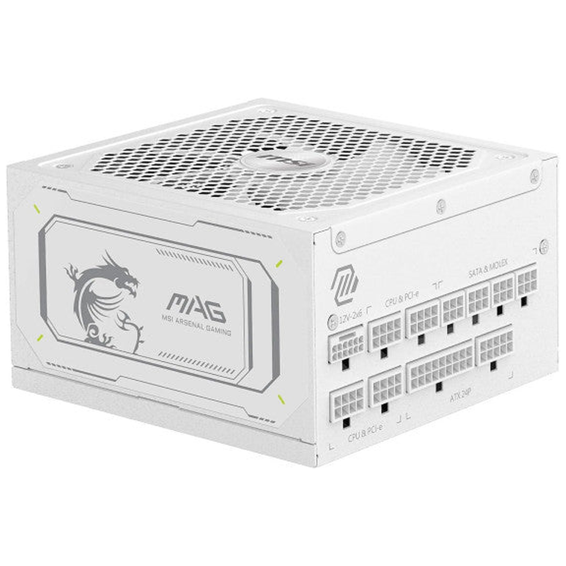 MSI MAG A1000GL PCIE5 80PLUS Gold 1000W Blanc