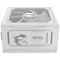 MSI MAG A1000GL PCIE5 80PLUS Gold 1000W Blanc