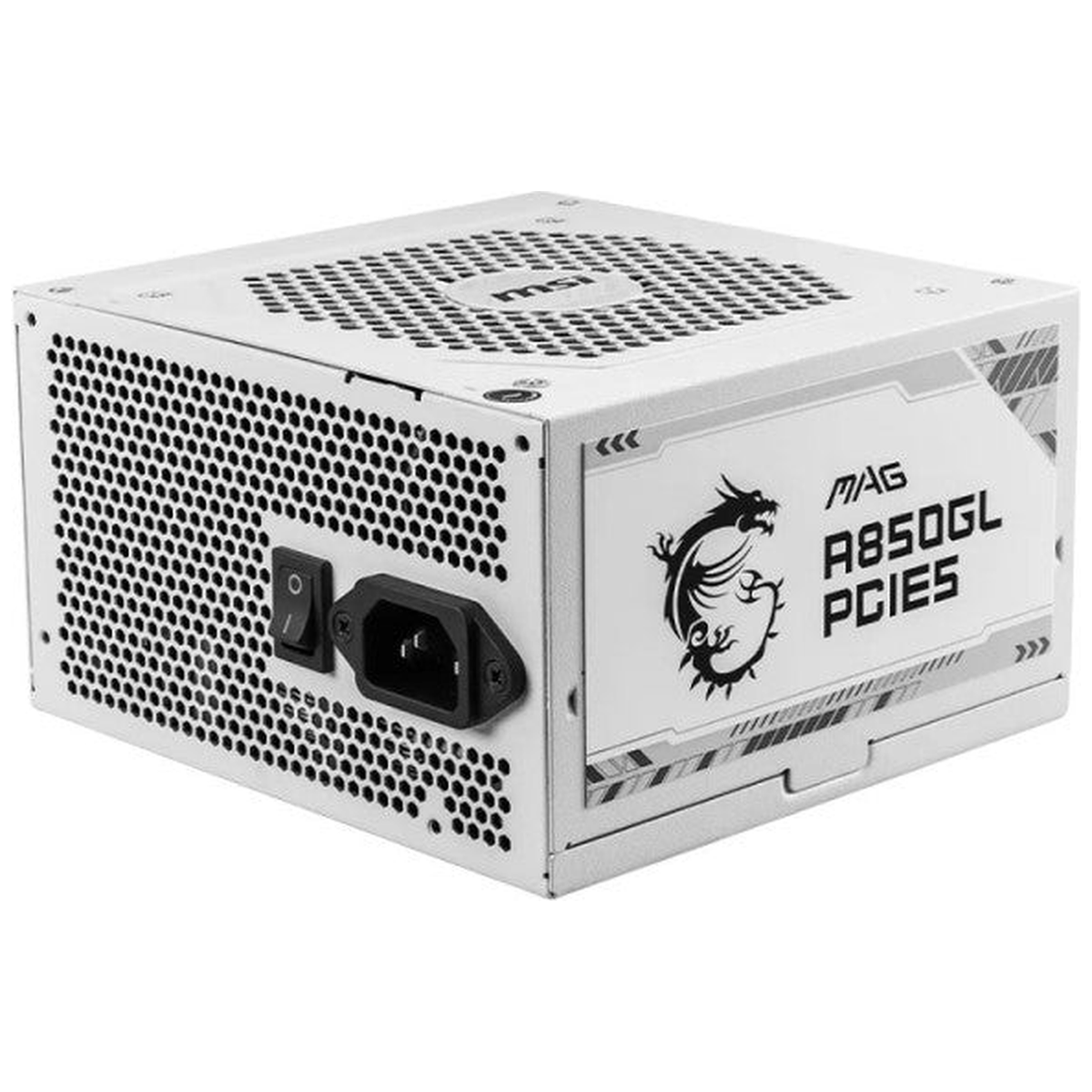 MSI MAG A850GL PCIE5 80PLUS Gold 850W Blanc