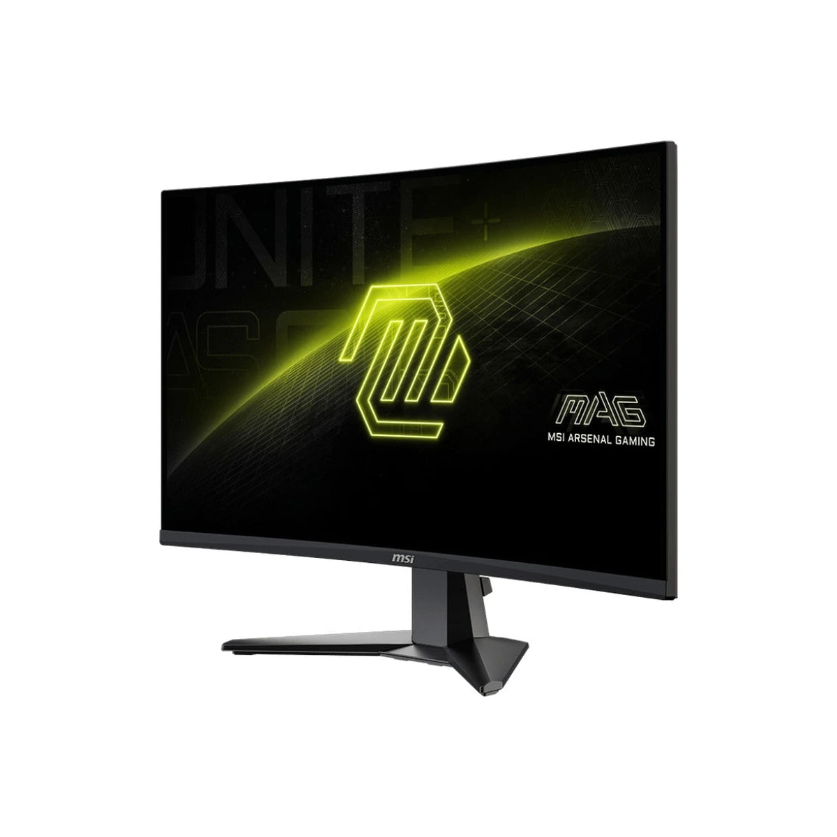 Moniteur MSI MAG 276CXF Incurvé 27" FHD VA 280Hz - vue latérale