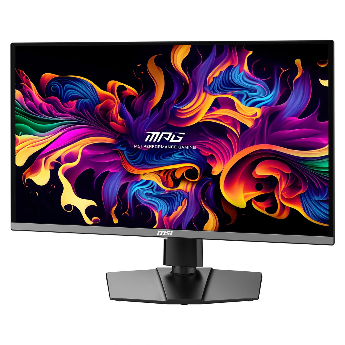 Moniteur MSI MPG 272URX QD UHD OLED 240Hz - vue de profil