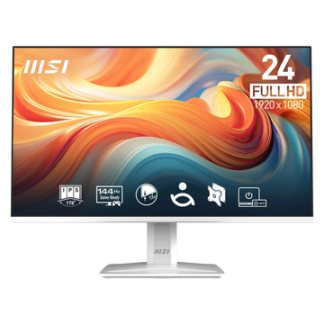 Moniteur MSI Pro MP243W E14 LCD 24" FHD IPS 144Hz - vue de face