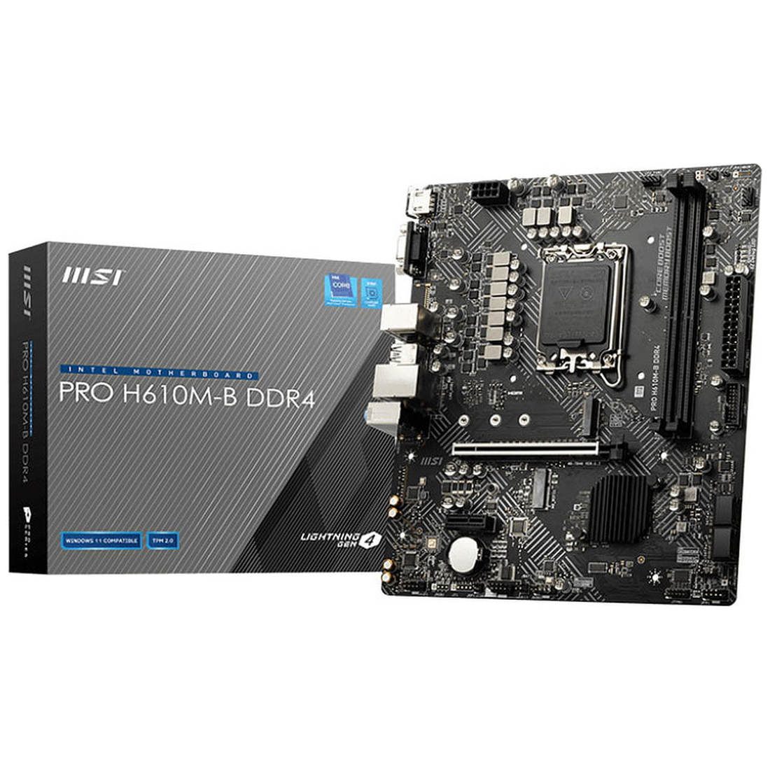 MSI Pro H610M-B DDR4