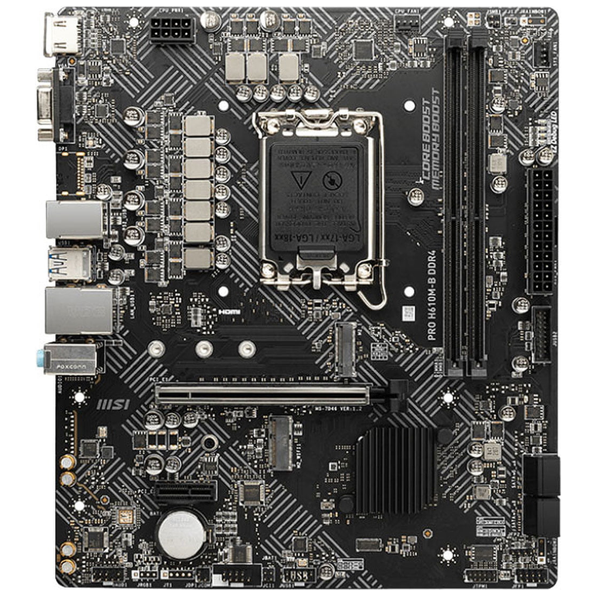 MSI Pro H610M-B DDR4