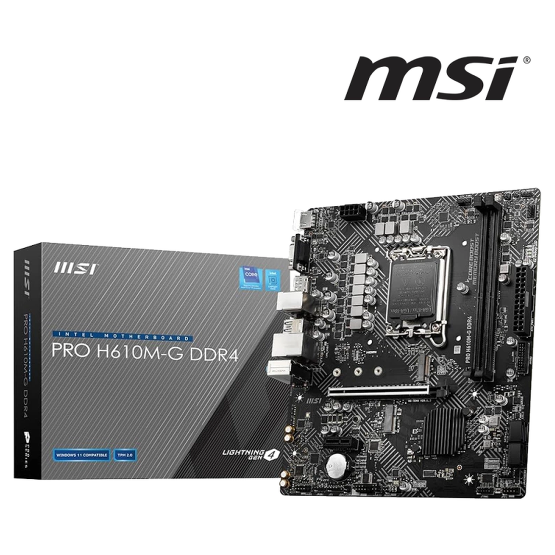 MSI Pro H610M-E DDR4