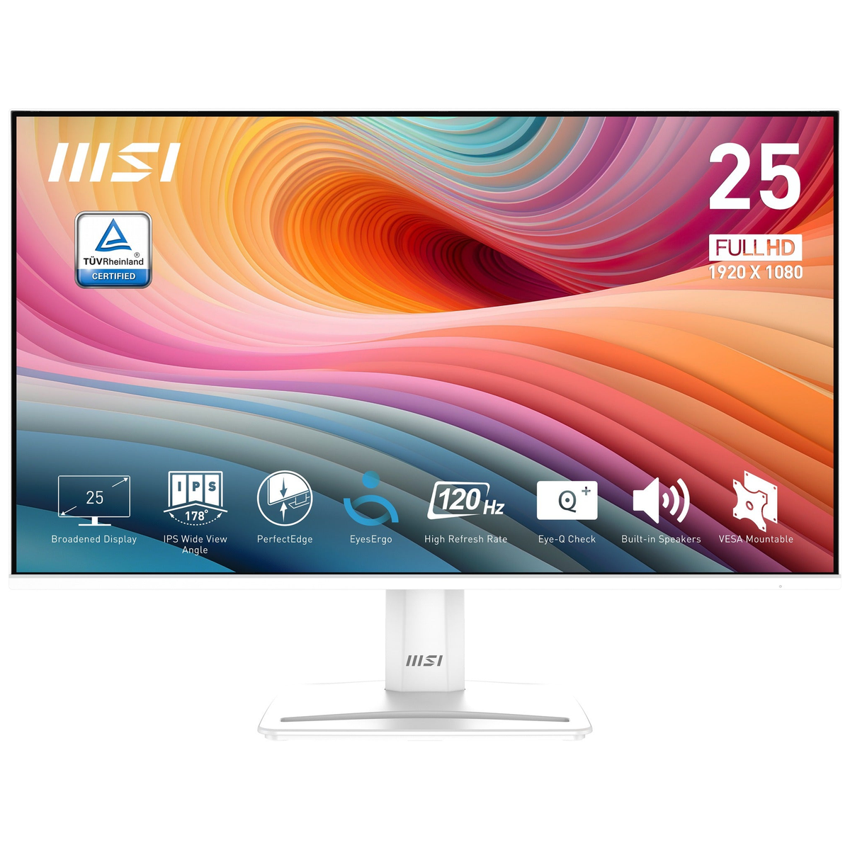 Moniteur MSI PRO MP251W E2 24.5" FHD IPS 120Hz - Photo 2