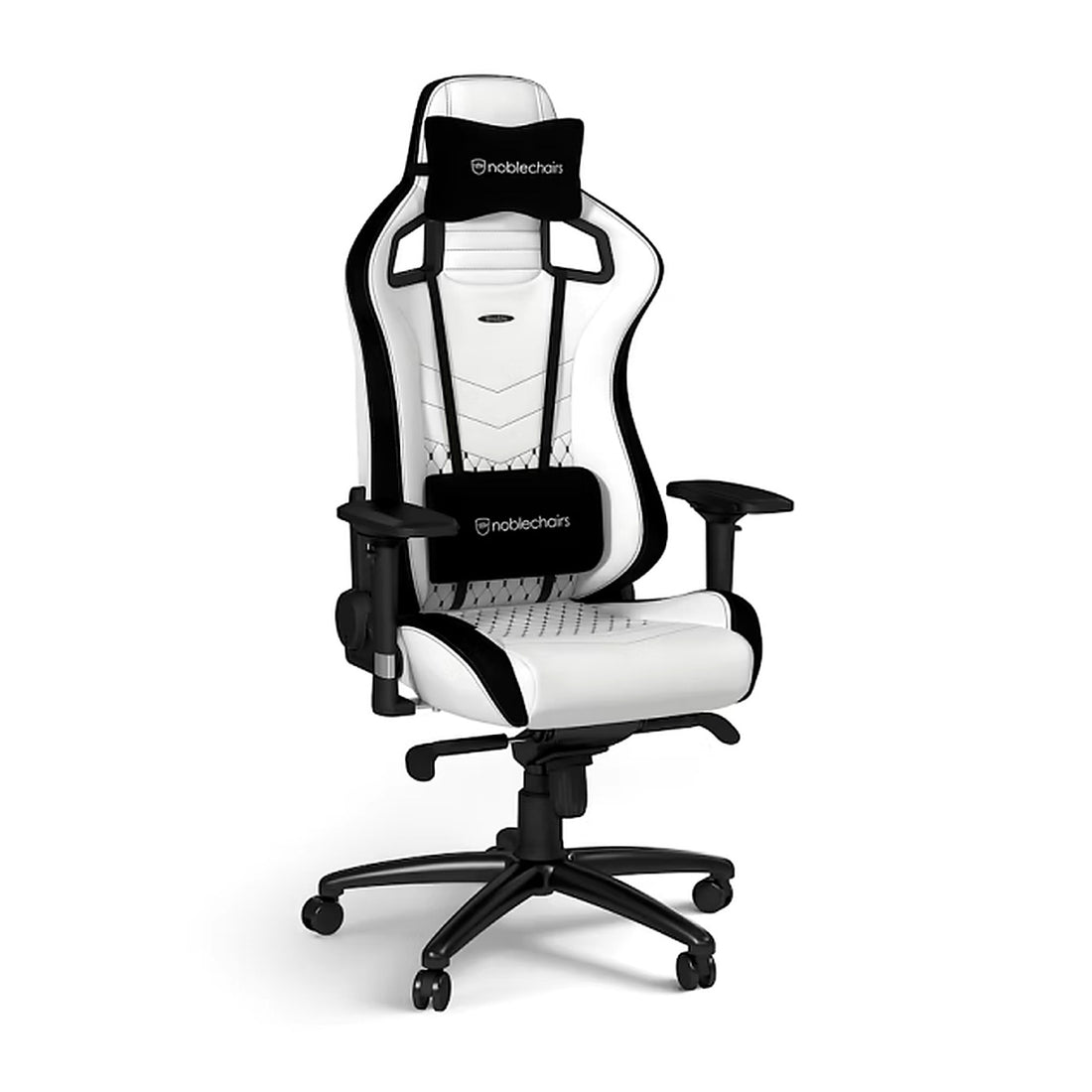 Chaise Noblechairs EPIC White/Black - Photo 1