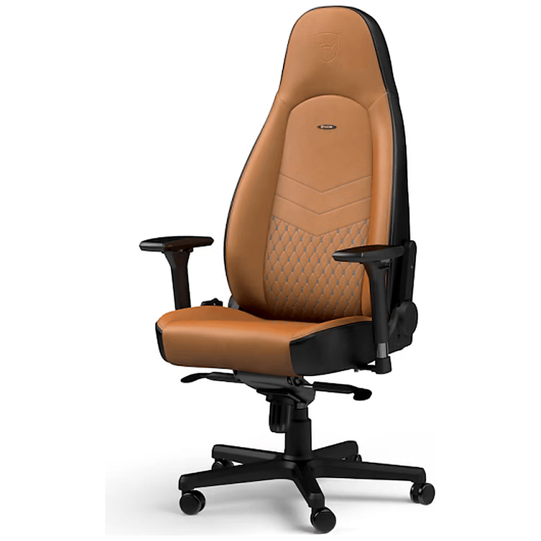 Chaise Noblechairs ICON Real Leather Cognac/Black - Photo 1