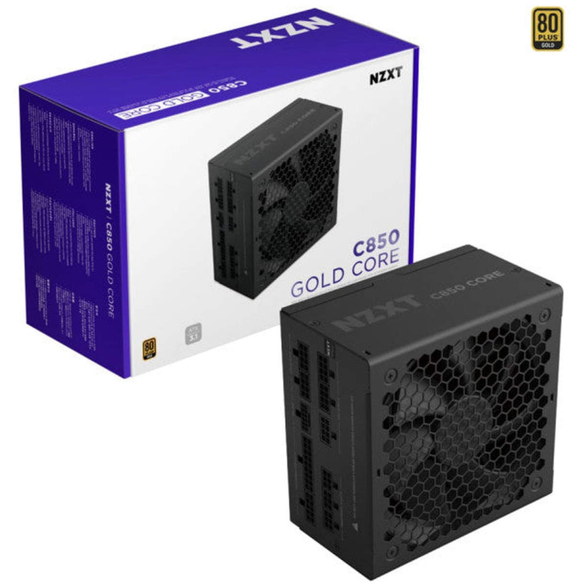 NZXT C850 Gold Core ATX 3.1 80PLUS GOLD 850W (Black)