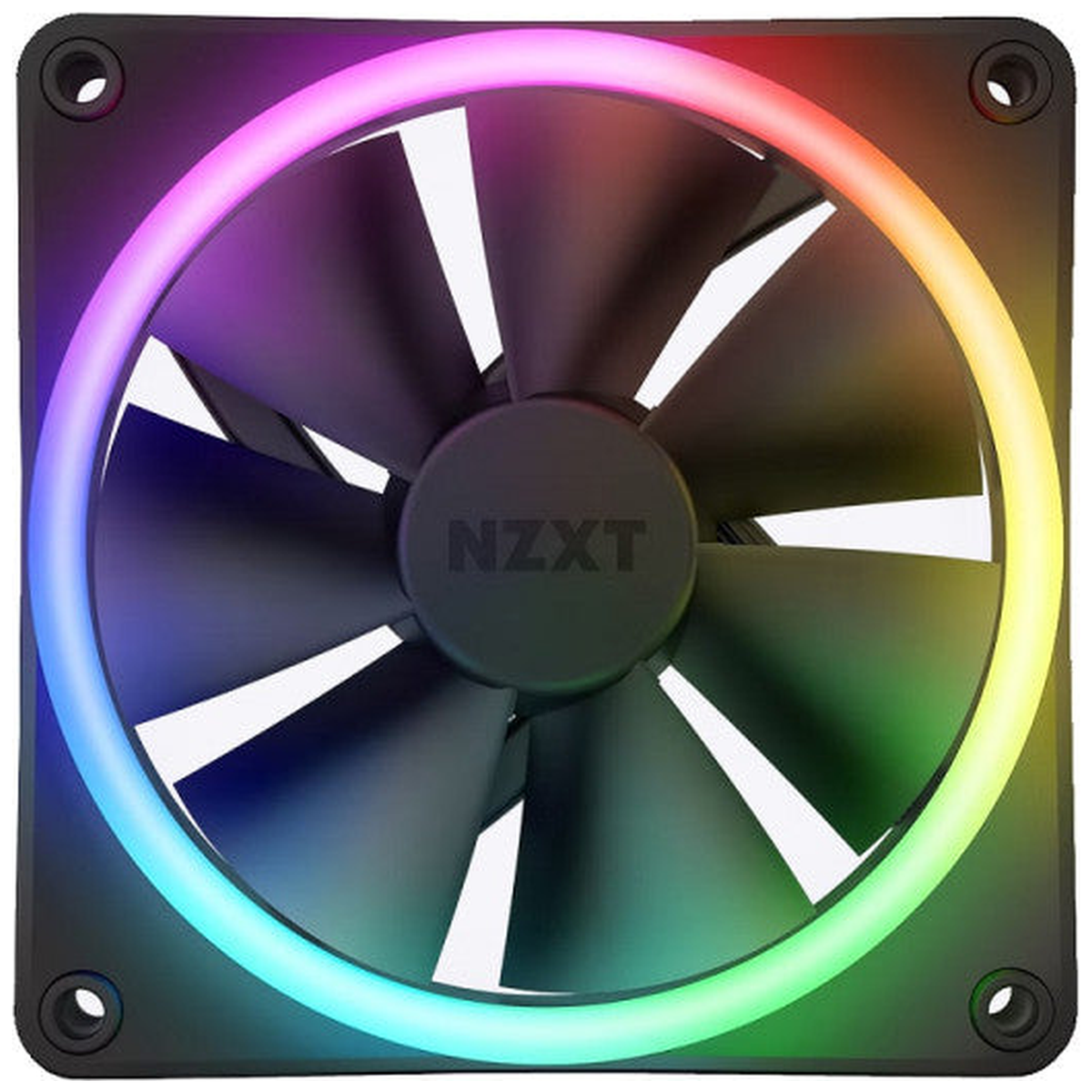 NZXT F120 RGB Duo Triple Pack Black