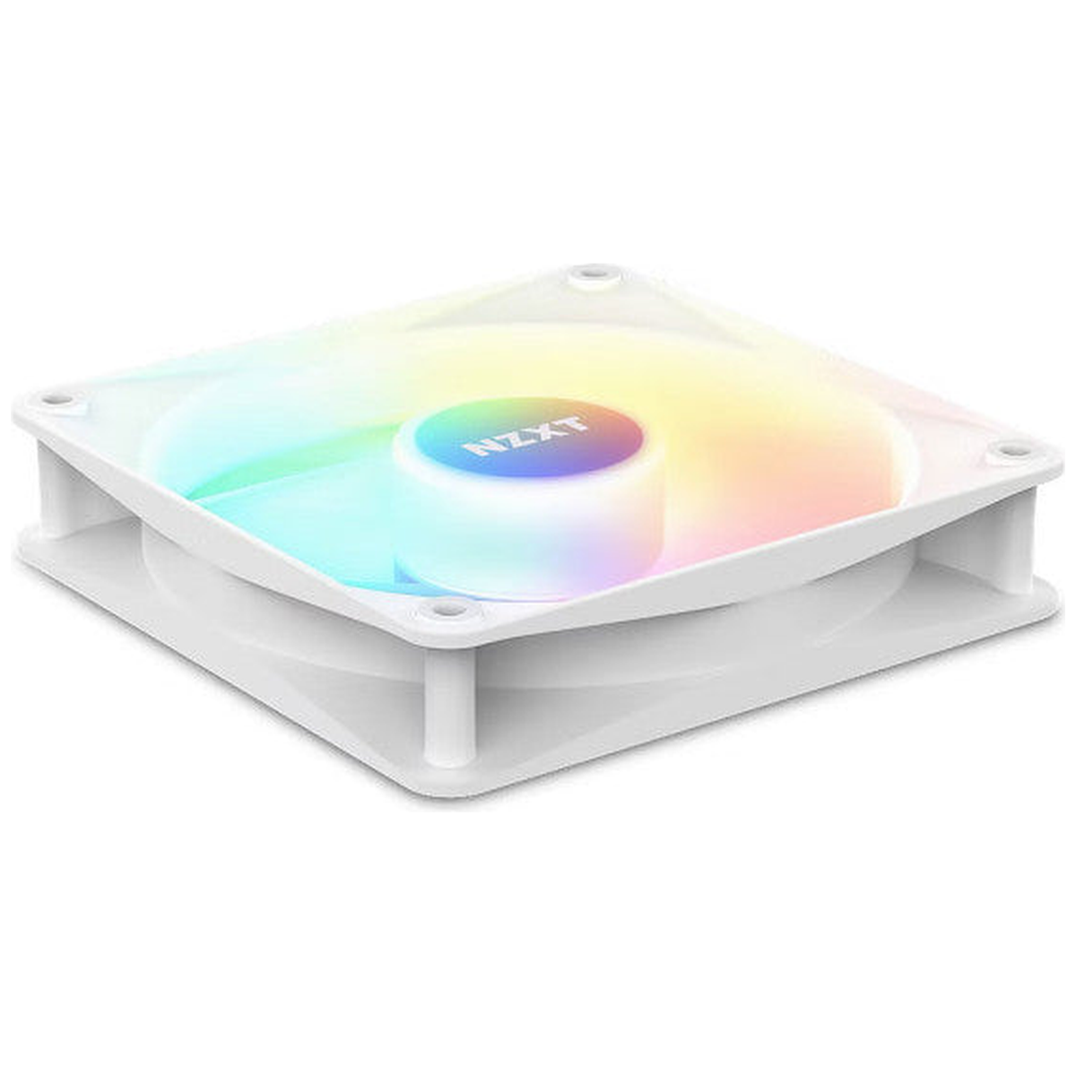 NZXT F140 RGB Core Twin Pack (White)
