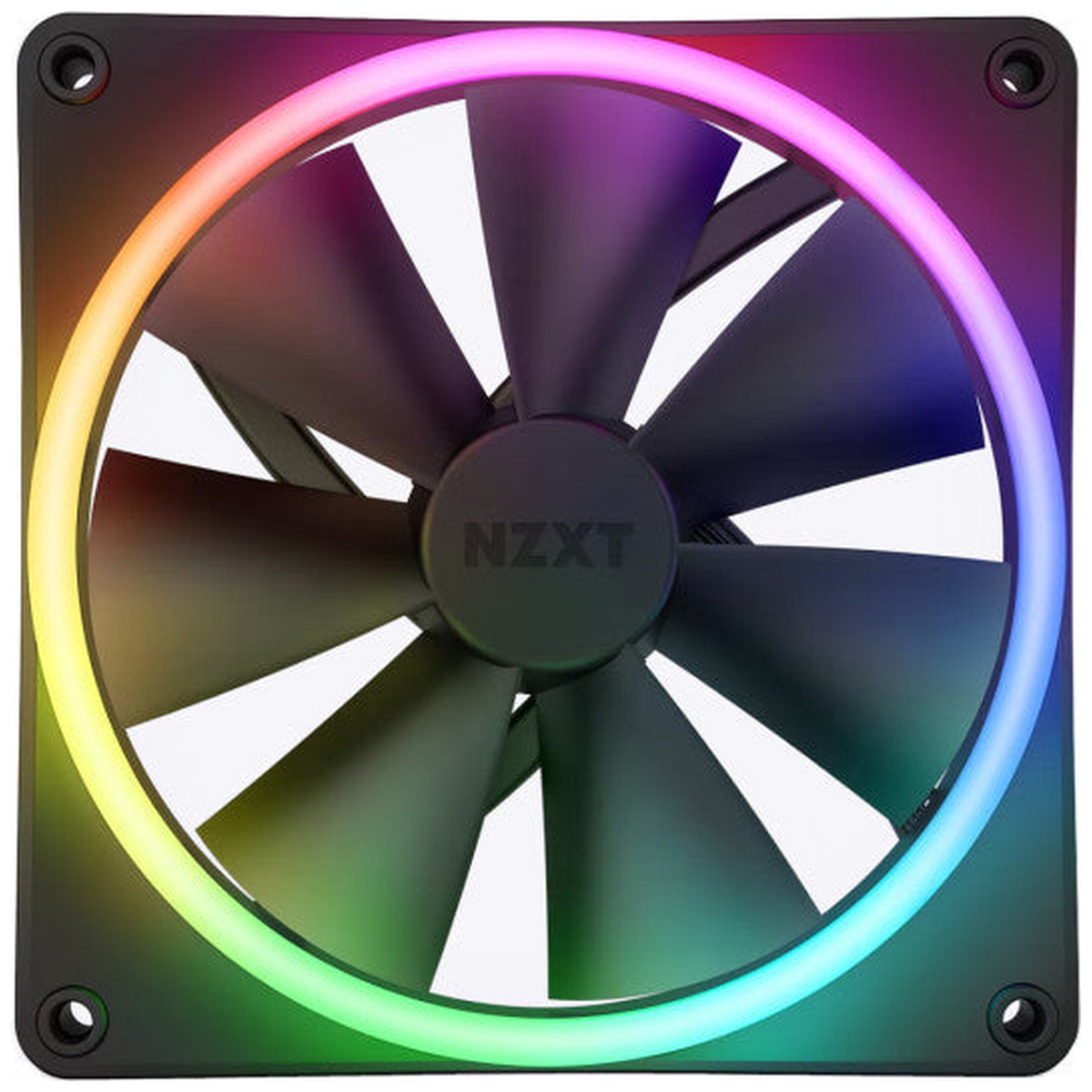NZXT F140 RGB Duo Twin Pack Black