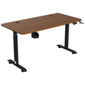 Pack Bureau PRO SG SGD-M140 WALNUT avec CHAISE XALLKING X5C-301 NOIR - Photo 4