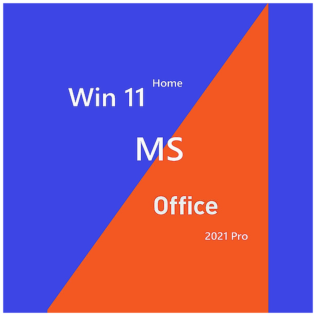 Pack Microsoft Windows 11 Home OEM + Office 2021 Professionnel Plus - Licences Officielles Boîte