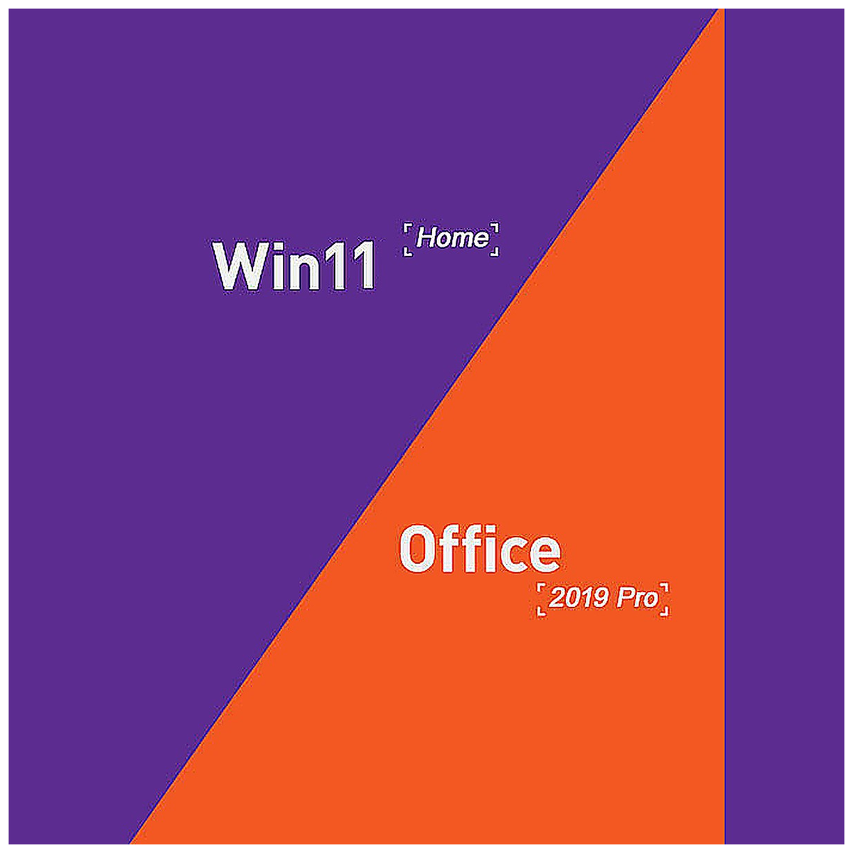 Pack Microsoft Windows 11 Home + Office 2019 Professionnel Plus - Licences Officielles Boîte