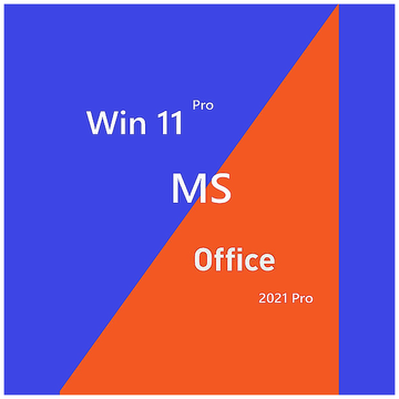 Pack Microsoft Windows 11 Pro OEM + Office 2021 Professionnel Plus - Licences Officielles Boîte