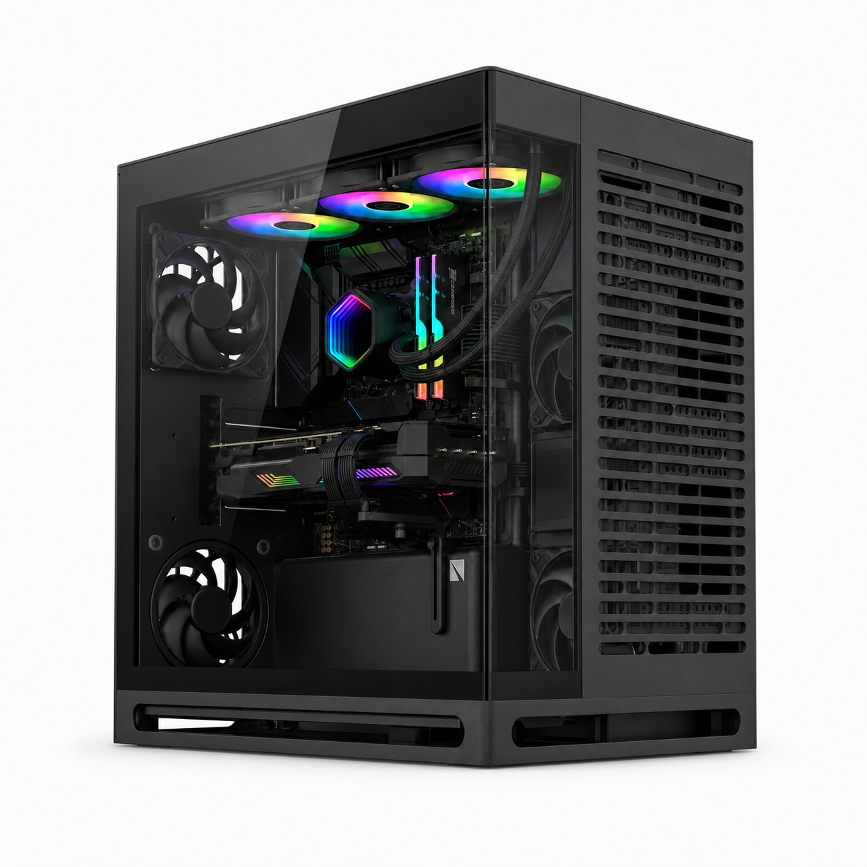 PC Gamer Ryzen 9 9950X3D RTX 5090 - vue opposée