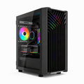PC Gamer Ryzen 5 5500 - RTX 3060 12 Go - 16 Go DDR4 / SSD 512 Go - accès aux panneaux du boîtier