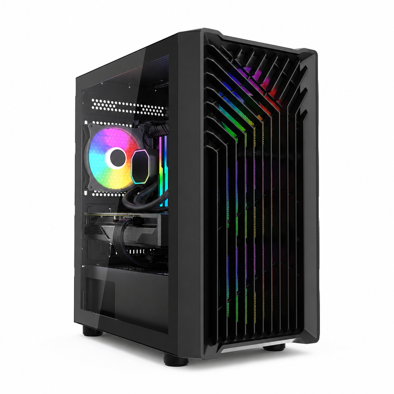PC Gamer Ryzen 5 5600 - RTX 3060 12 Go - 16 Go DDR4 / SSD 512 Go - vue principale assemblée