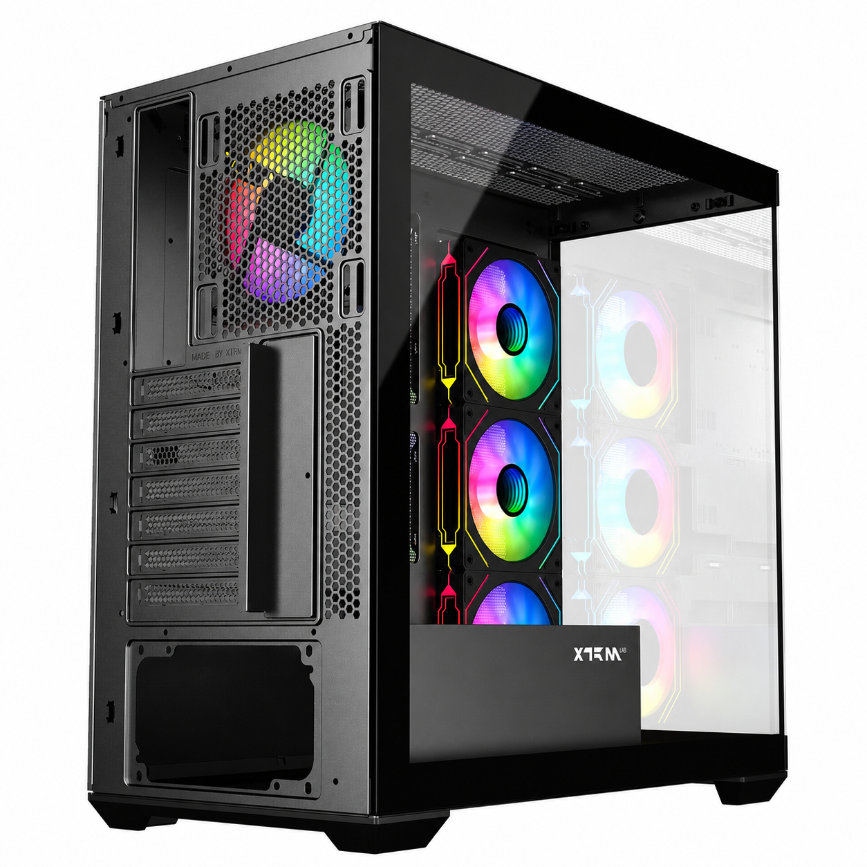 PC Gamer Ryzen 5 5600 - RTX 5060 Ti 16 Go - 16 Go DDR4 / SSD 512 Go - gestion interne des câbles