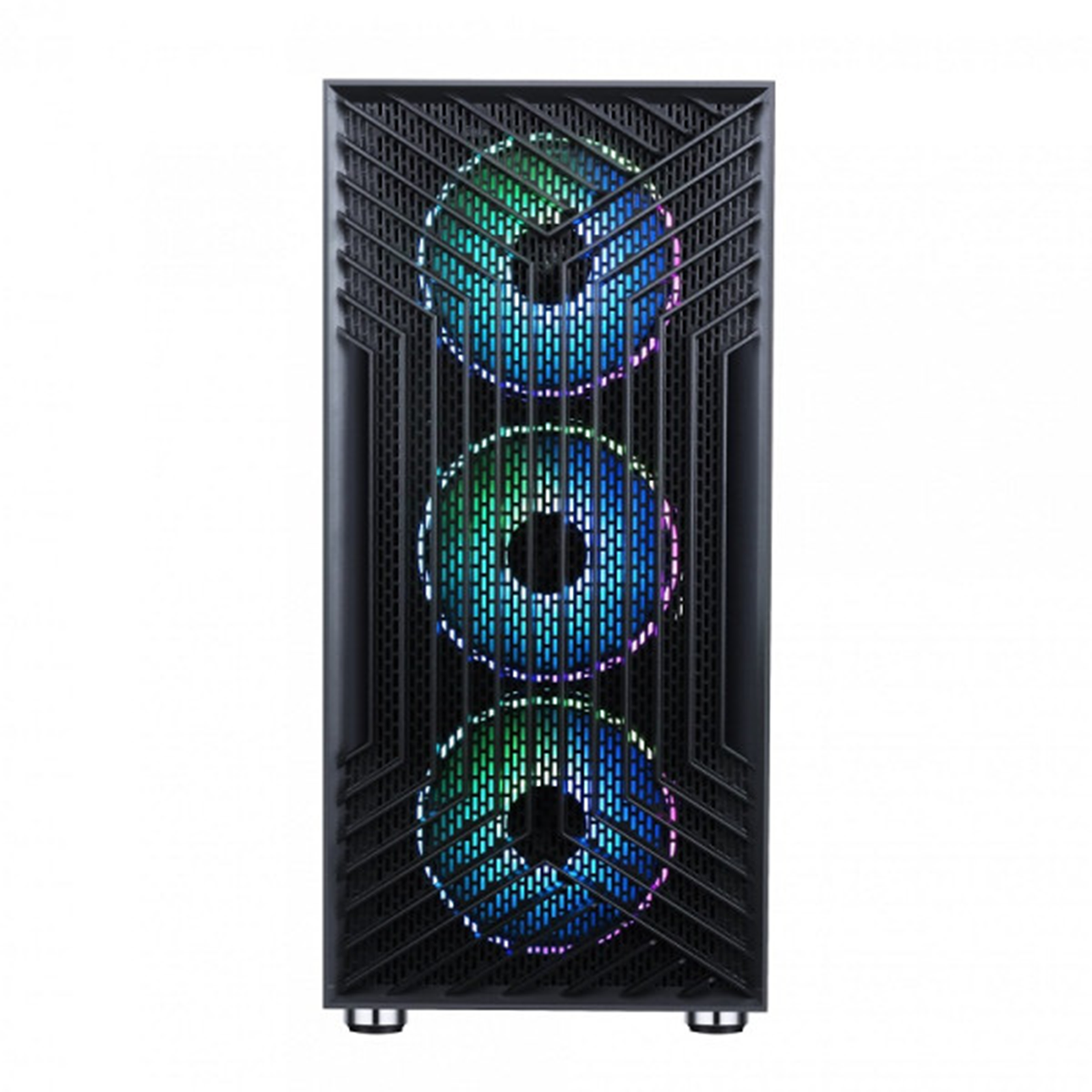 PC Gamer Ryzen 5 5600X - RTX 3050 8 Go - 16 Go DDR4 / SSD 512 Go - angle opposé du boîtier