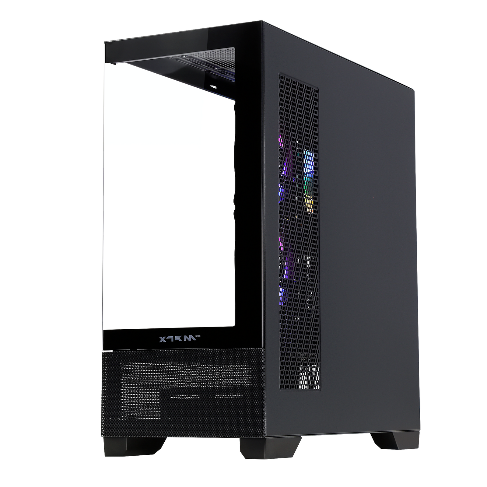 PC Gamer Ryzen 7 5800X - RTX 5080 16 Go - 32 Go DDR4 / SSD 1 To - angle opposé du boîtier
