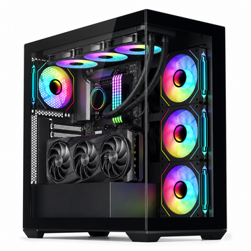 PC Gamer Ryzen 5 7600 - RTX 3050 8 Go - 16 Go DDR5 / SSD 512 Go - vue principale assemblée