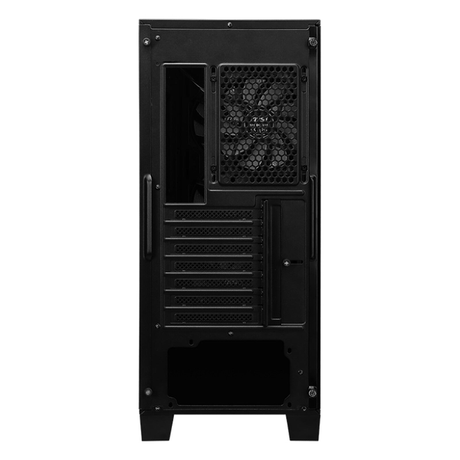 PC Gamer Ryzen 7 7700 - RTX 5060 Ti 8 Go - 32 Go DDR5 / SSD 1 To - accès aux panneaux du boîtier