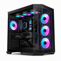 PC Gamer Ryzen 7 7700 - RTX 5070 12 Go - 32 Go DDR5 / SSD 1 To - accès aux panneaux du boîtier