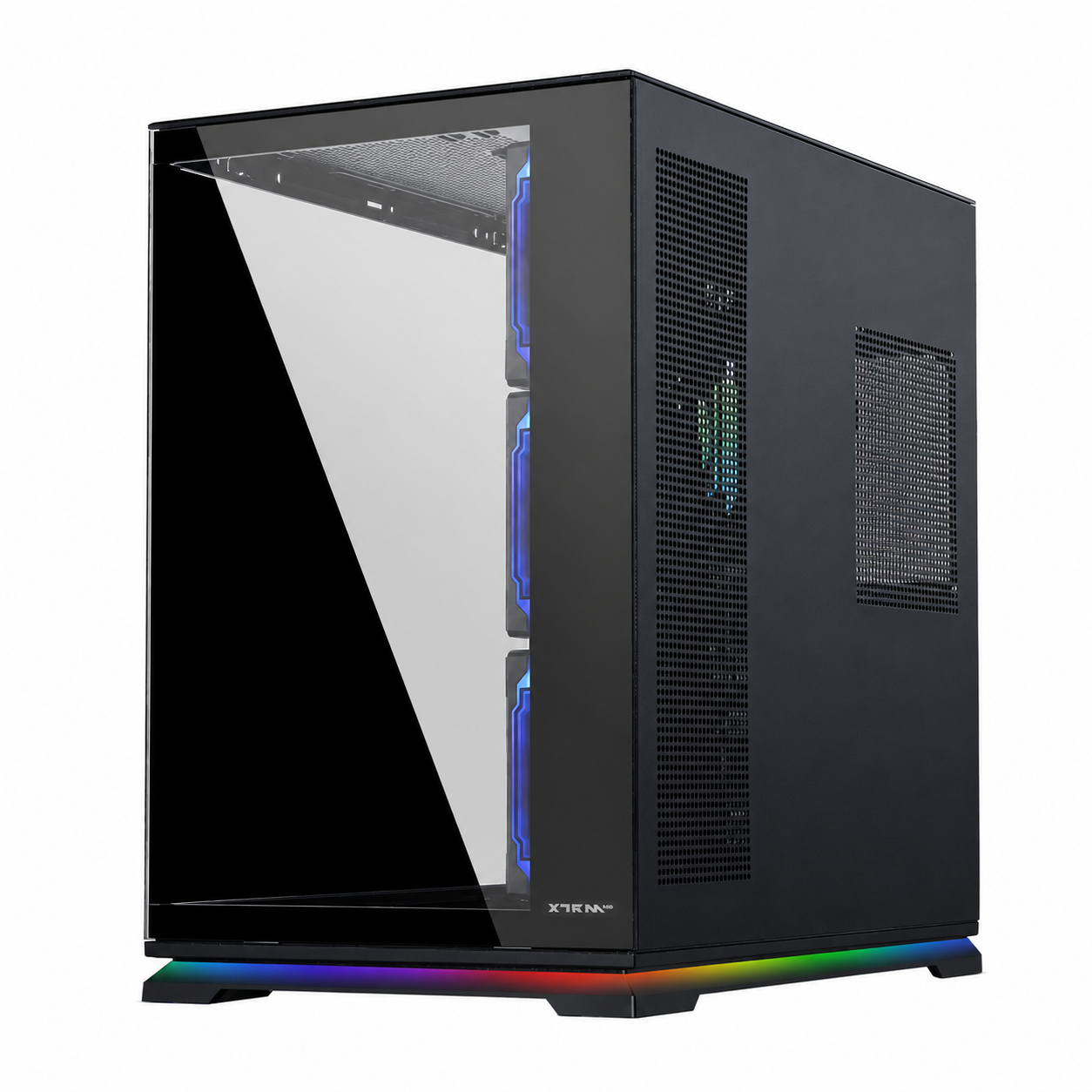 PC Gamer Ryzen 5 8400F - RTX 3060 12 Go - 16 Go DDR5 / SSD 512 Go - angle opposé du boîtier