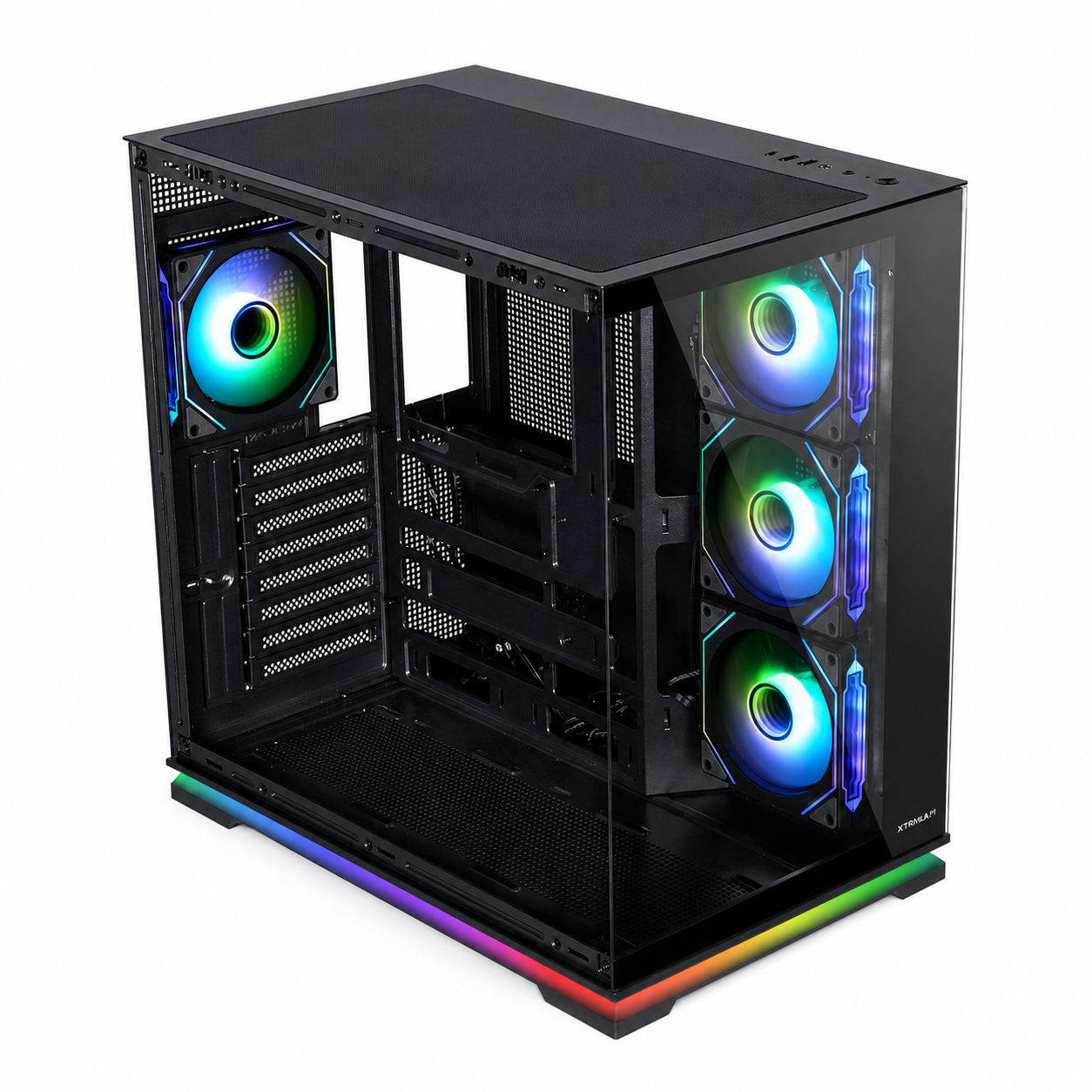 PC Gamer Ryzen 5 8400F - RTX 3060 12 Go - 16 Go DDR5 / SSD 512 Go - gestion interne des câbles