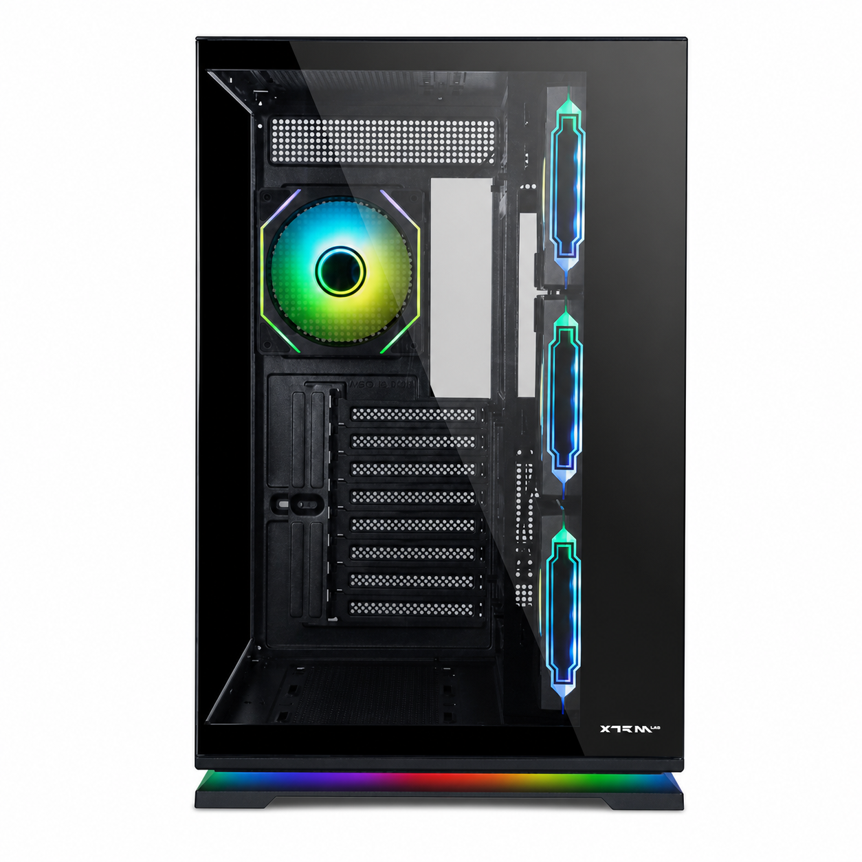 PC Gamer Ryzen 5 8400F - RTX 3060 12 Go - 16 Go DDR5 / SSD 512 Go - accès aux panneaux du boîtier