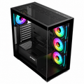PC Gamer Ryzen 9 9900X - RTX 5060 Ti 16 Go - 32 Go DDR5 / SSD 1 To - détail de la structure du châssis