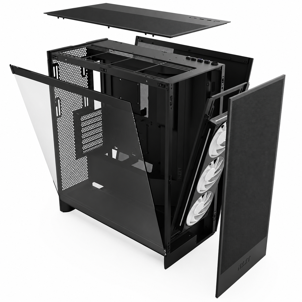 PC Gamer Ryzen 9 9950X3D - RTX 5080 16 Go - 32 Go DDR5 / SSD 1 To - détail du châssis