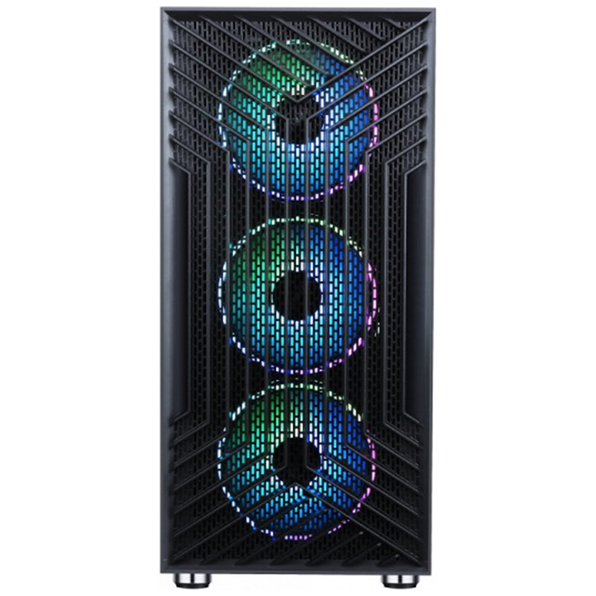 PC Gamer Ryzen 5 5600X - RTX 3050 8 Go - 16 Go DDR4 / SSD 512 Go - angle opposé du boîtier