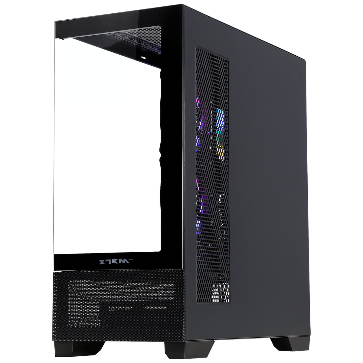 PC Gamer Ryzen 7 5800X - RTX 5060 Ti 8 Go - 16 Go DDR4 / SSD 1 To - angle opposé du boîtier