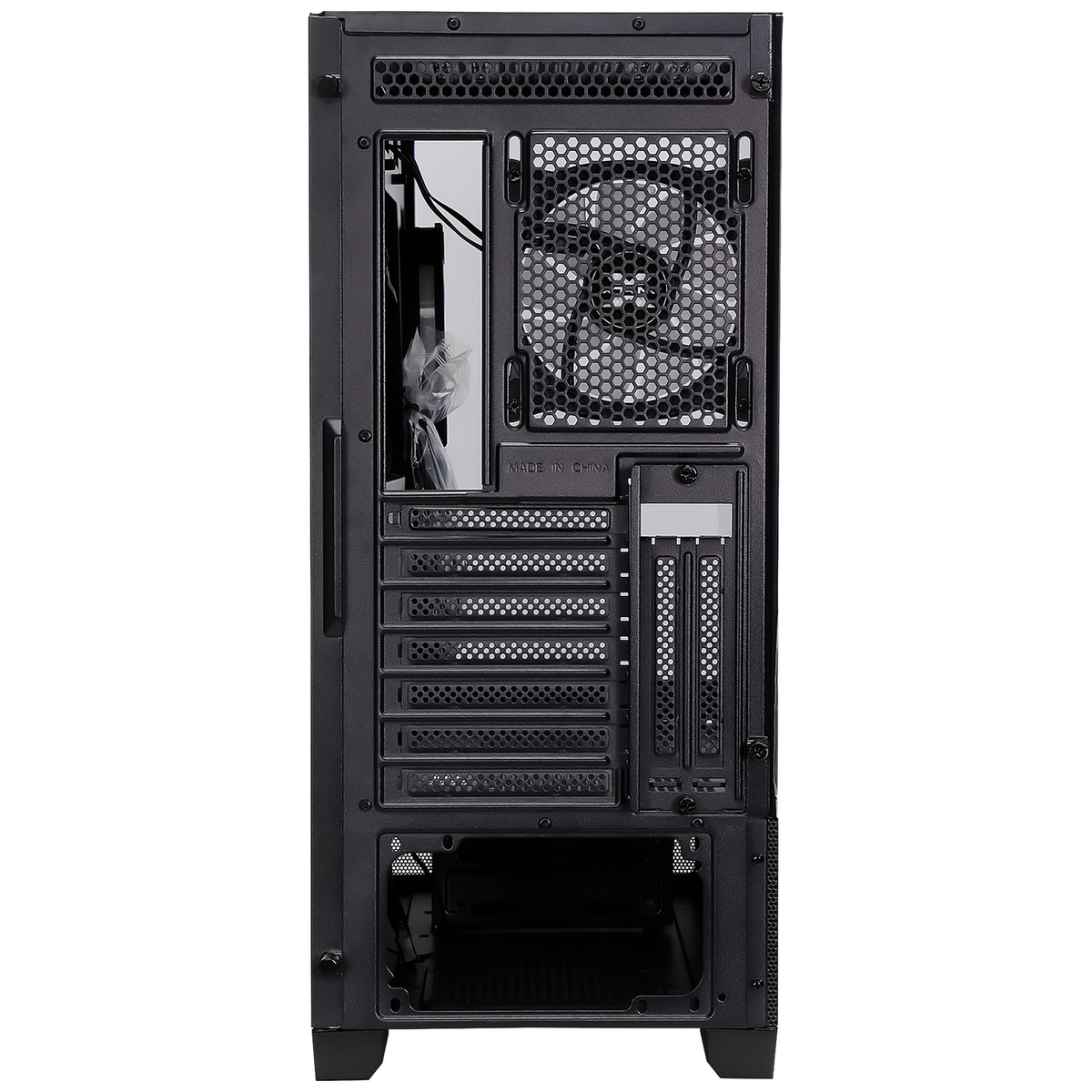PC Gamer Ryzen 7 5800X - RTX 5060 Ti 8 Go - 16 Go DDR4 / SSD 1 To - accès aux panneaux du boîtier
