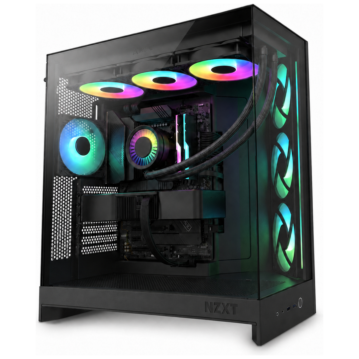 PC Gamer Ryzen 7 9800X3D - RTX 5090 32 Go - 32 Go DDR5 / SSD 2 To - vue principale assemblée